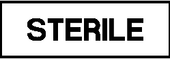 Sterile