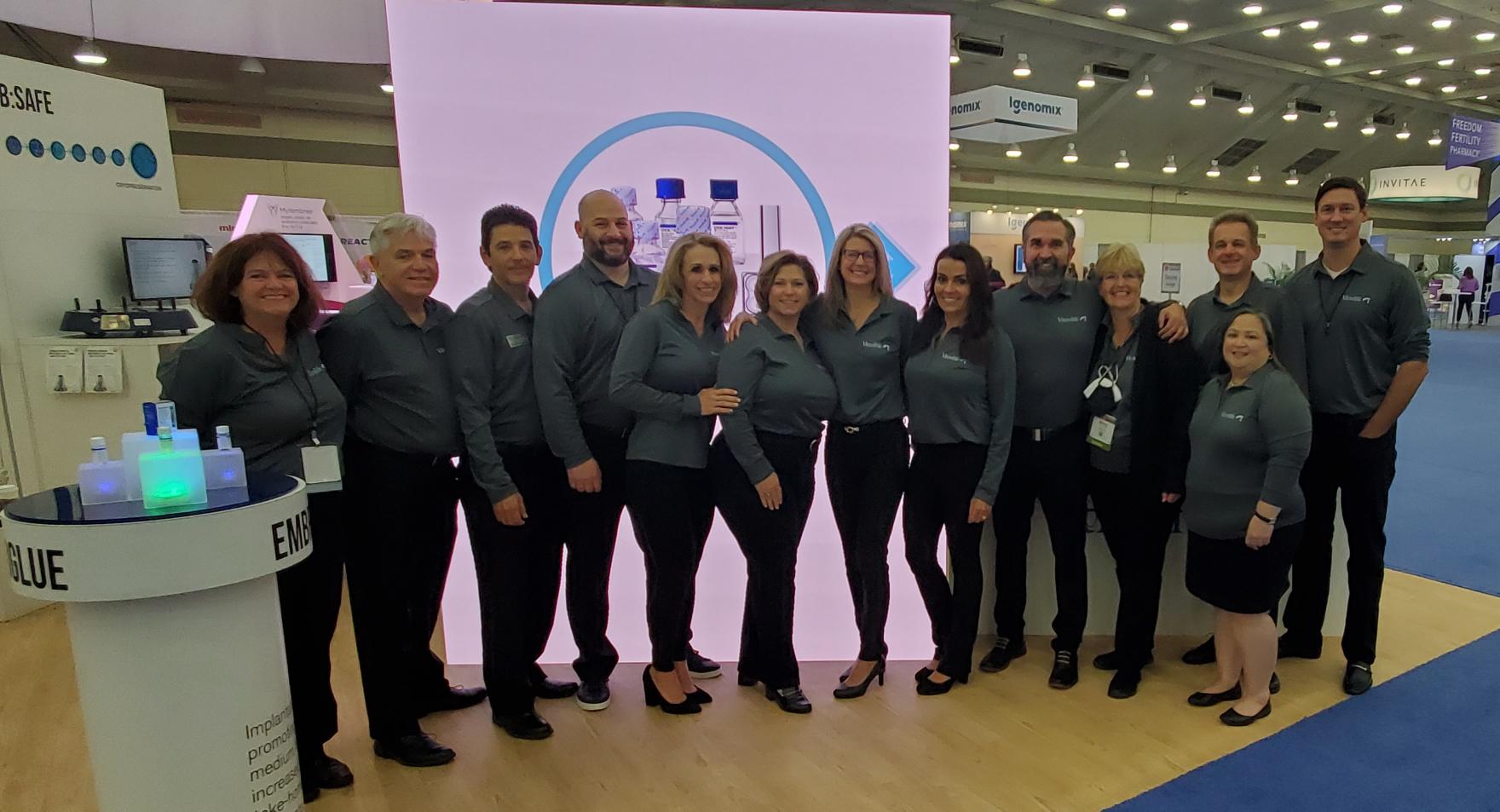 The ASRM team and booth_2021